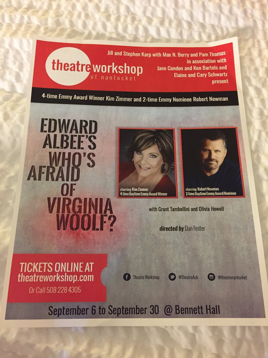 Guiding_Light's tweet photo. Theater workshop leaflet featuring @kimjzimmer and @RobertNewmanGL πβ€οΈ#DSS2017 https://t.co/G8kddwt4fc