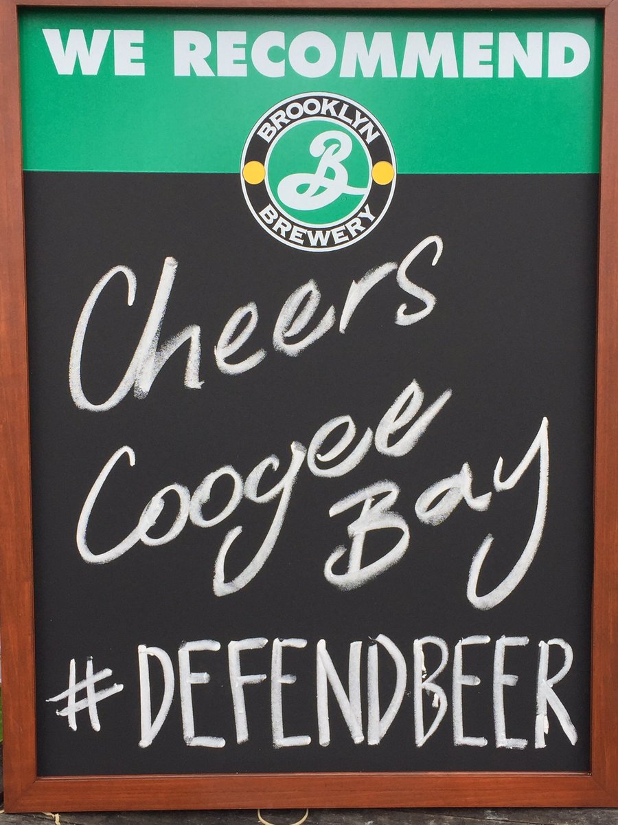 Brooklyn_Aus's tweet photo. #cheers #craftbeer #coogeebay #CBCFestival #DefendBeer https://t.co/R7ghHPoVyG
