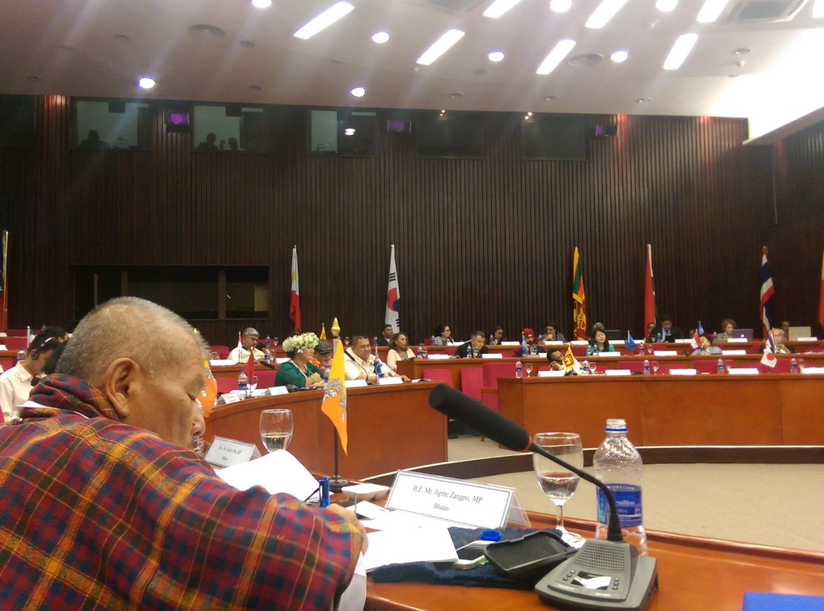 roslyndundas's tweet photo. #Bhutan #CookIslands #SriLanka among 24 countries @AFPPD General Assembly with @UNFPAasia #AFPPD12thGA https://t.co/i2GZHRg5v6
