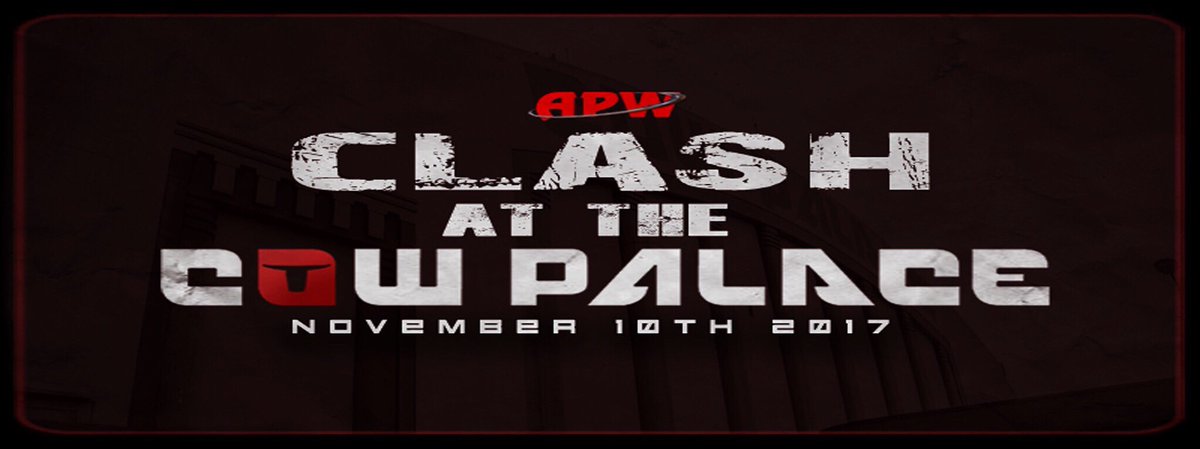 allprowrestling's tweet photo. That’s it for #APWHellLIVE, thank@you for coming along! Join us as we make history once again on November 10th at #ClashAtTheCowPalace! https://t.co/fBEBRiU9FJ