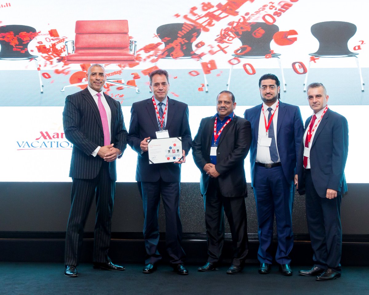 AonMiddleEast's tweet photo. Congratulations to Marriott Vacation Club for being named a Best Employer Middle East 2017 through our global program! #BEME2017 https://t.co/mPf5cPPAV2
