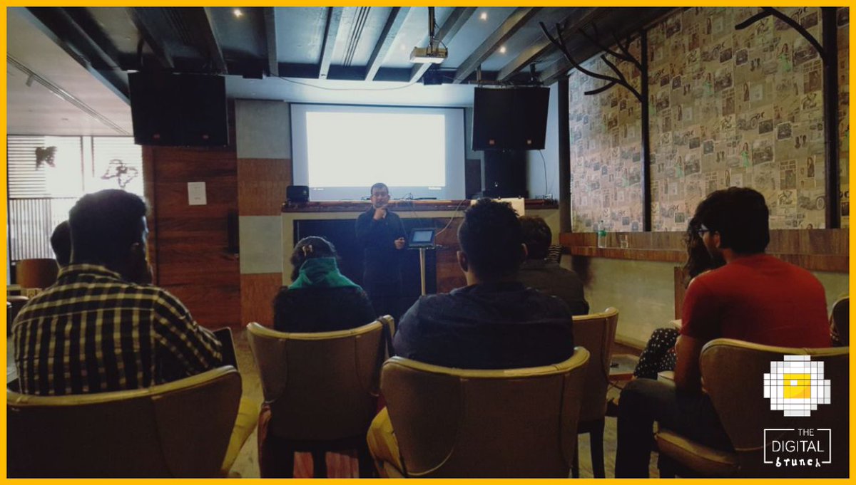 LearnAtTDB's tweet photo. And we have begun with an extensive session on #SearchEngineMarketing with @riz131, Paid Media Head, @Resultrix. #TheDigitalBrunch #Andheri https://t.co/J1LNoet9OQ
