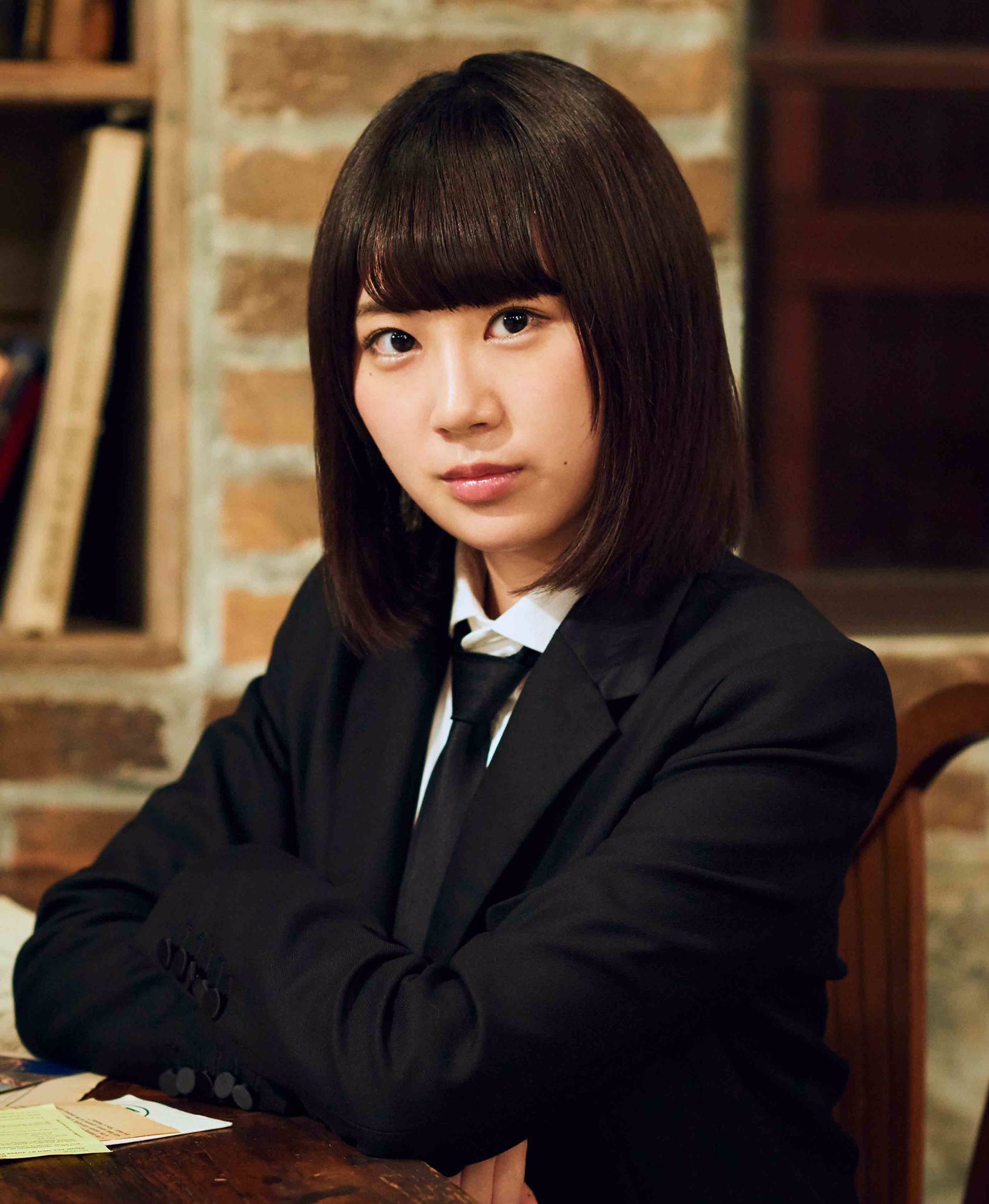 欅坂46 生写真 長沢菜々香 2019-SUMMER-61 心細く ~64 黒い羊