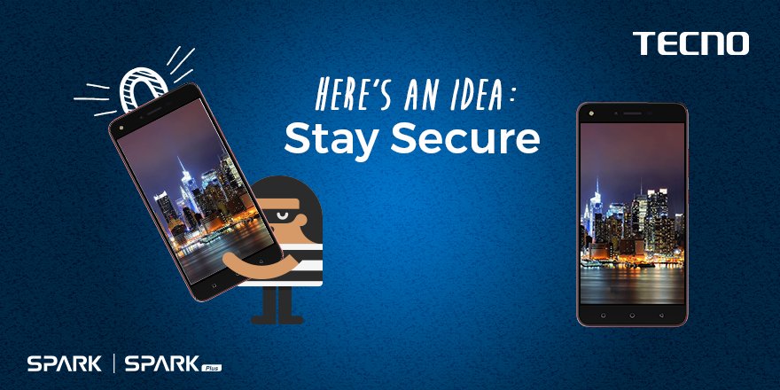 TECNOMobile254's tweet image. Do you know the use of the fingerprint sensor on your #TecnoSpark /#SparkPlus? 👇