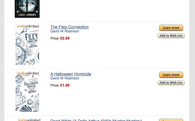 sueroebuck's tweet photo. #amreading #Amazonrecommendations #thrillers Amazon sent me an email today recommending reads. Look who's amongst them @DW96 https://t.co/gkAnN1Ns3i
