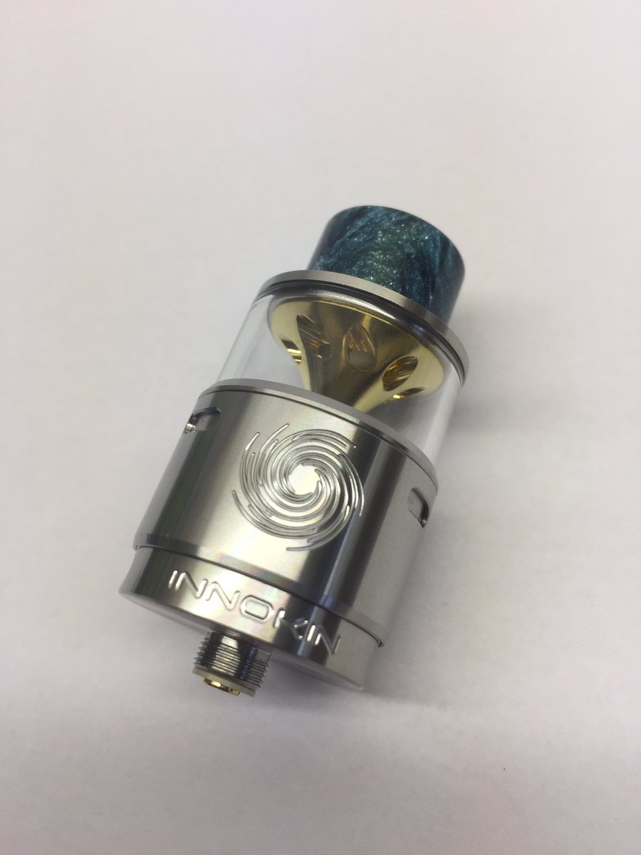 Vape666Info's tweet photo. Innokin Thermo RDA's, 25/27mm available. https://t.co/Aojyi5Fsf0
