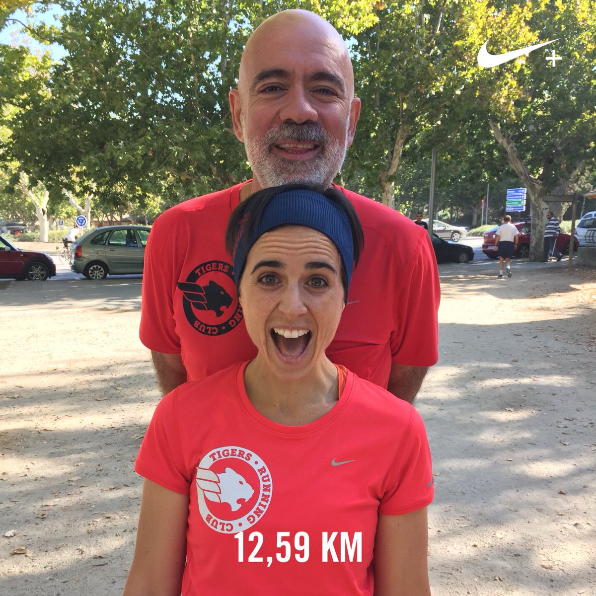 jjfari's tweet photo. He corrido 12,59 k con @club_tigers 🏃🏽🖖🏽🐯Último entrenamiento largo antes de #Lisboa2017 Estamos listos!! #soytigre https://t.co/BKQJ0IeCER