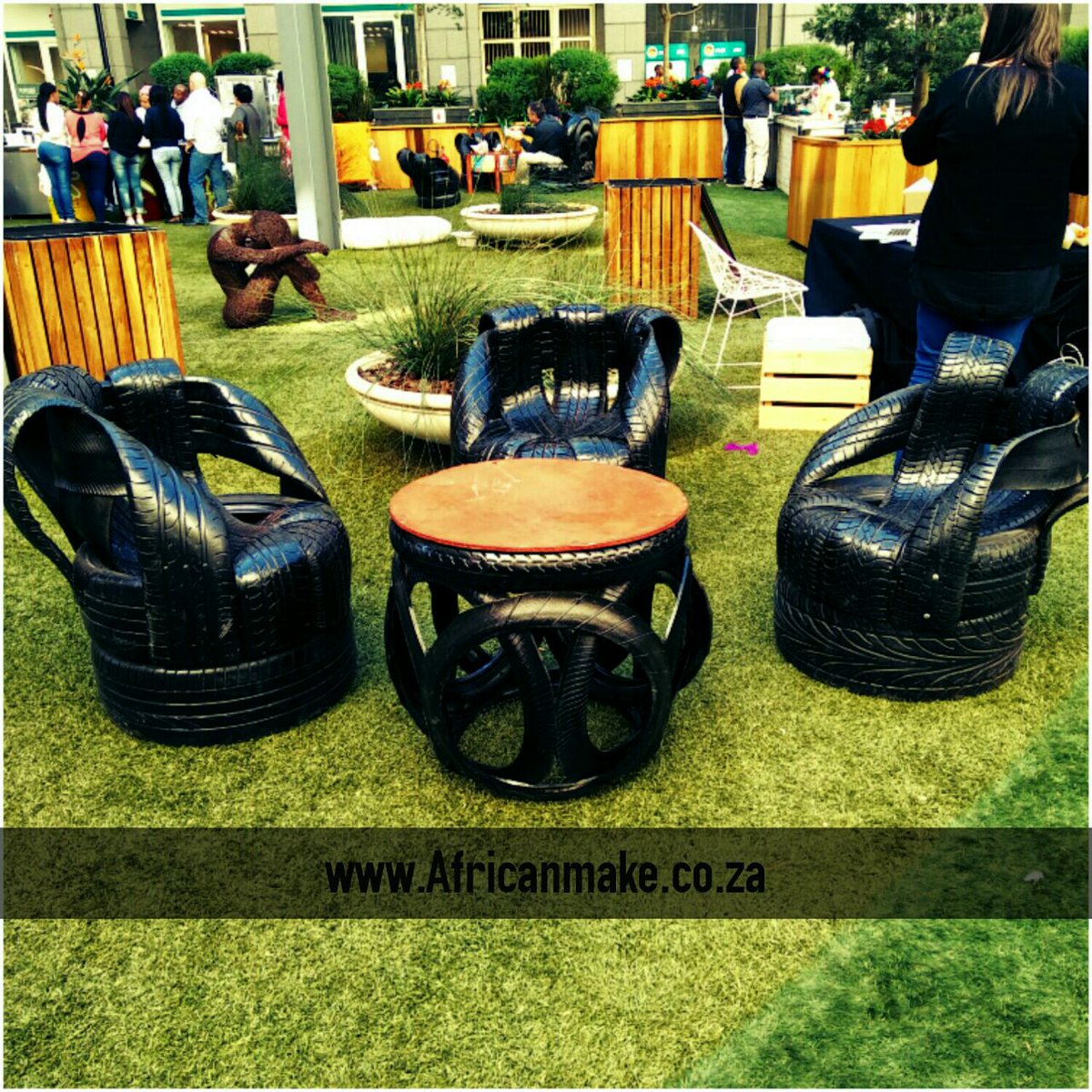 Africanmake On Twitter Tire Hand Palm Chair And Cobra