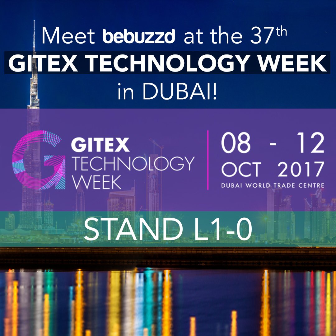 bebuzzd's tweet photo. Bebuzzd @GITEXTechWeek .
Lets meet at stand L1-0 😀
#GITEXTechWeek #GITEX2017 #Technology #Innovation #Bebuzzdatgitex #bebuzzd #loyalty https://t.co/fmaqYcjYXc