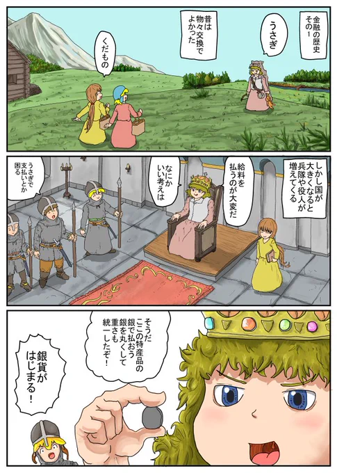 お金が出来るまでのまとめ。 https://t.co/yauJlBFyld