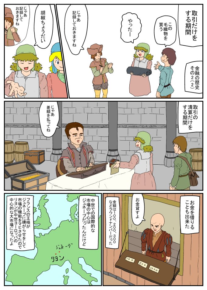 お金が出来るまでのまとめ。 https://t.co/yauJlBFyld
