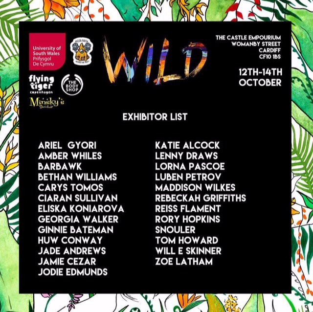 USWgoeswild's tweet photo. A little look at everyone who will be exhibiting this weekend 👀 #uswgoeswild https://t.co/Nq01NisPs3