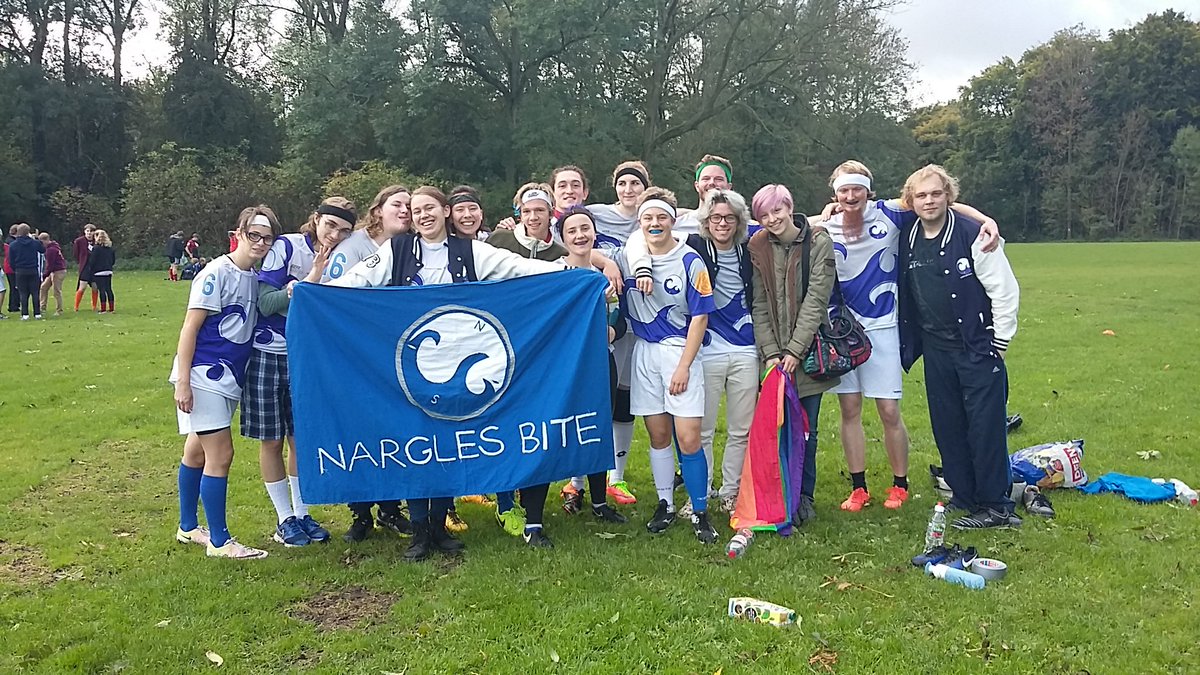 NorthSeaNargles's tweet photo. CAN WE DO THIS? YES! #NARGLESBITE #dql1 @NLQuidditch https://t.co/RYAWHQ3QZC