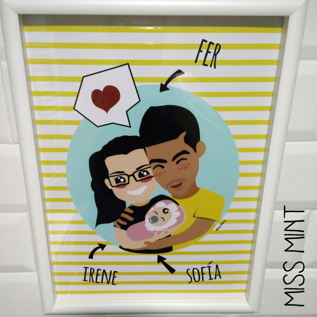 _MissMint's tweet photo. Regalo especial para bebé #regalos #originales #mantita #coolkids #customillustration #baby https://t.co/5UKB6v1pCo https://t.co/9g6Cue64TC