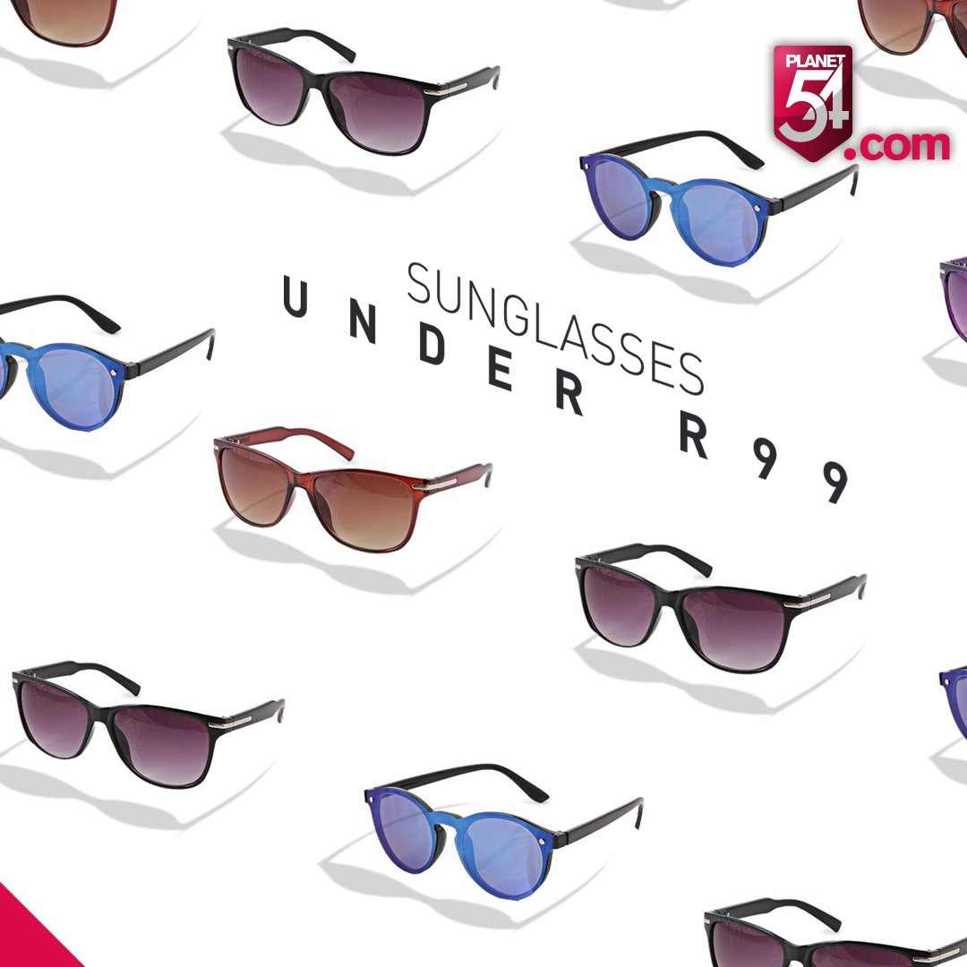 Planet54com's tweet image. Throw shade with sunglasses under R99! #whenyouwantmore #shadestyle #statement #sunglasses bit.ly/2fSWSEv