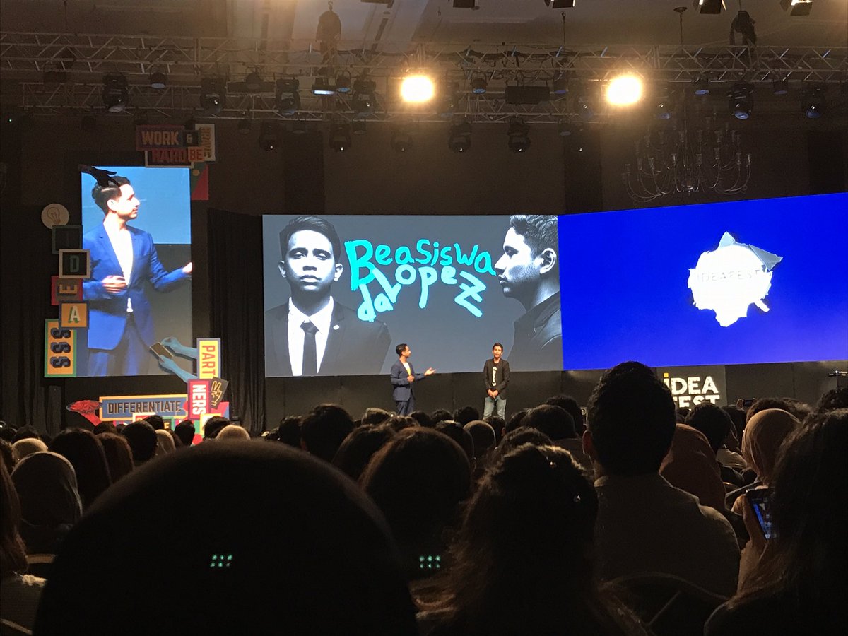 cewekbangetid's tweet photo. @JovialdaLopez & @AndovidaLopez juga kasih tips n trick nih supaya channel youtube mereka sukses, salut deh! #IDEAFEST2017 https://t.co/NCpKaAkzhQ