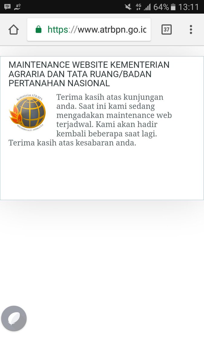 sari17382's tweet photo. @MafaidDaulay @NovanRakhmadP @arzadhyl @atr_bpn @bkn Buka website resmi @atr_bpn jg kyk gini https://t.co/ryVJWySVL9