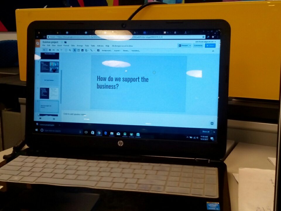 quantumpulse's tweet photo. Final touches 
#DisruptionInAviation
#kstart
#vistara
#incubateIND https://t.co/WIGb6jC6Aa