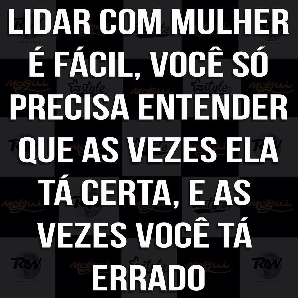 Simples assim...