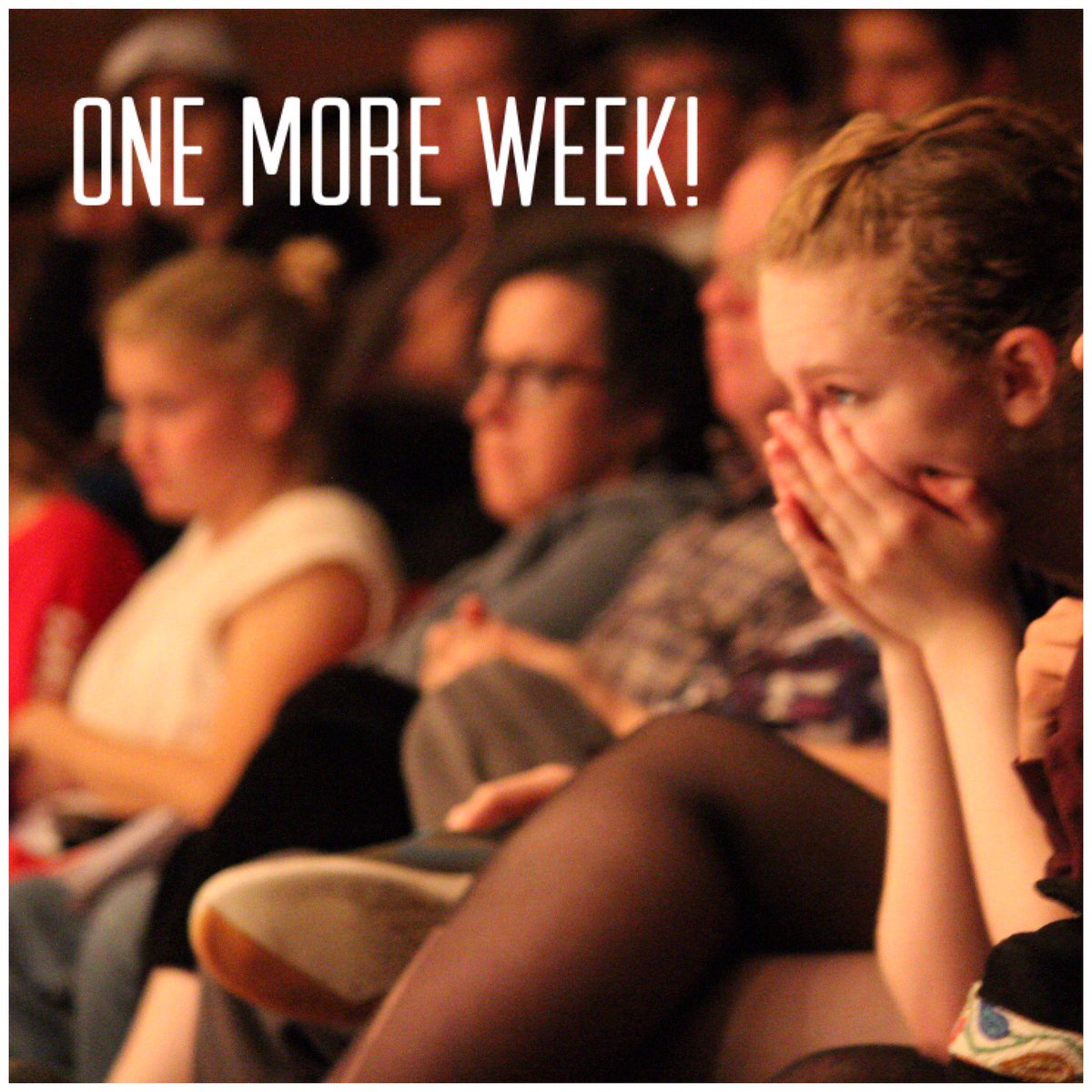 Only one more week!! Do you have your tickets yet? #1448HS2017