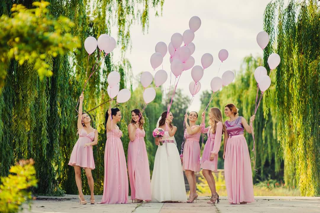 Mention your #bridesmaids if you think they would totally rock this #pink palette!
#aghareedwedding