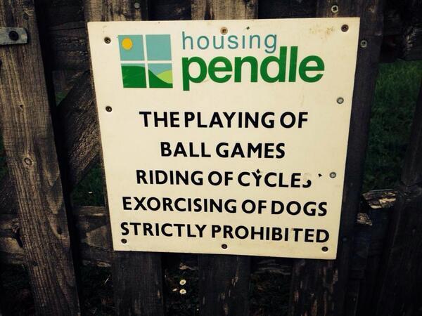 1StevieKilner's tweet photo. Please ensure that your dog is fully possessed by Satan, Lord of Darkness at all times, thank you. https://t.co/jL2af0gV8O
