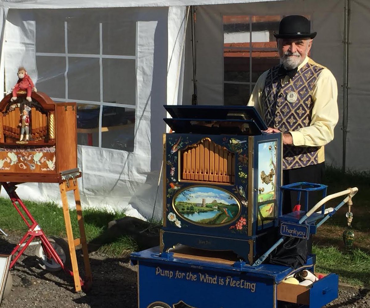 MKMuseum's tweet photo. Day 2 of our Organ Festival: Enjoy the sight and sounds of small highly decorated hand organs through to the stunning Emmett example &amp; more https://t.co/lGTK0Xoqck