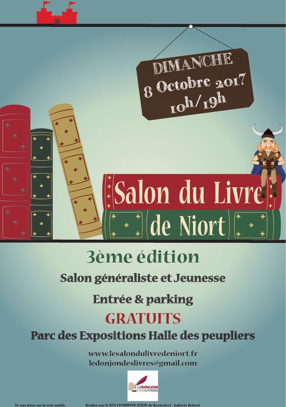 Mairie_Niort's tweet photo. 🗓 Aujourd'hui à 10h à #Niort :3e édition du Salon du Livre de Niort https://t.co/6xulZ73QCp https://t.co/DMfte3Mc5e