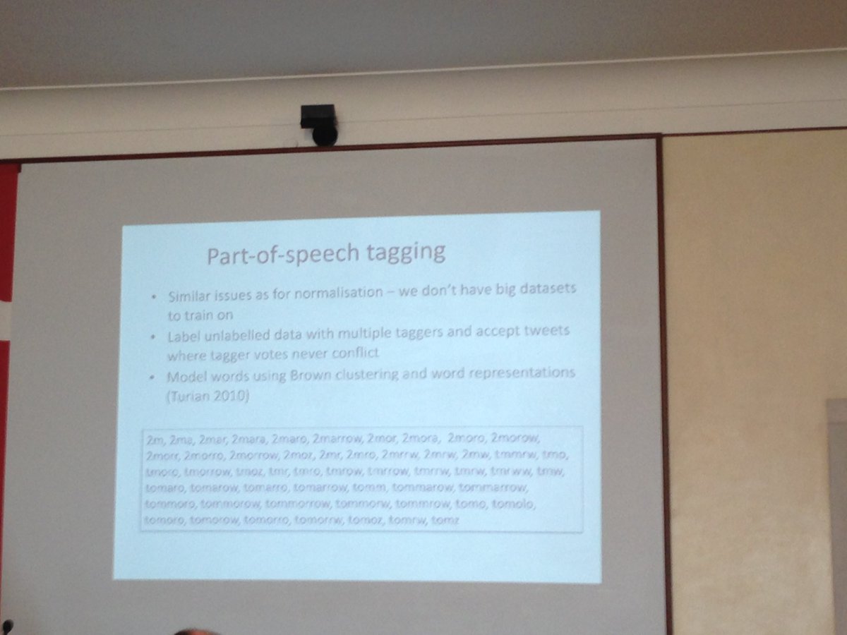 fjquesadaR's tweet photo. "Adapting NLP tools to diverse data: challenges and solutions"
Diana Maynard - University of Sheffield @ESSENCE_news #ESSENCE_Conference https://t.co/V6rDm2w4rK