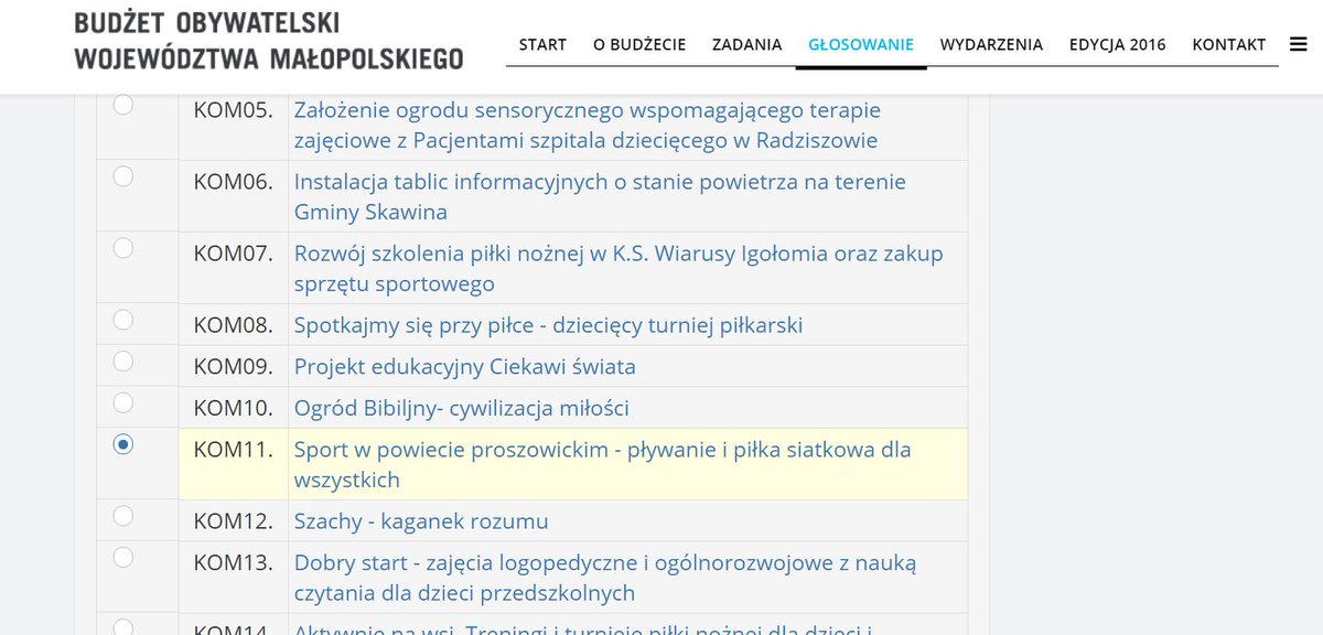 GrzegorzCichy's tweet photo. Zachęcam do głosowania w Budżecie Obywatelskim WM!
Wybrałem zadanie sportowe i was też proszę o oddanie swojego głosu na bezpłatne pływanie i piłkę siatkową dla wszystkich. #BOWM #BudżetObywatelski #pływanie #piłkasiatkowa #Proszowice
https://t.co/Nl6XXpTeRE https://t.co/6j5BPo2zXv