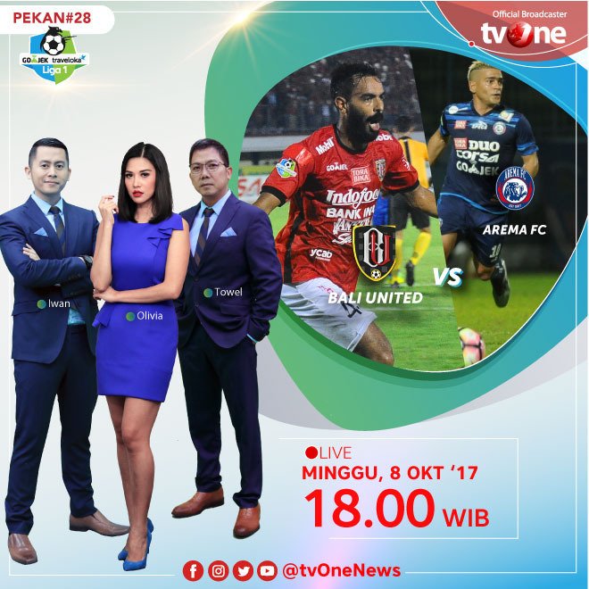 Yuk merapat ke tvOne sesaat lagi w/ <a href="/iwansukmawan/">iwan sukmawan</a> <a href="/Olipilo/">Olivia Fendry</a> &amp; <a href="/bungtowel8/">@bungtowel8</a>
