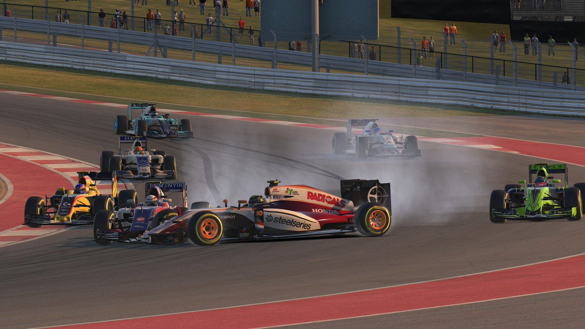Tough race at <a href="/COTA/">Circuit of The Americas</a>, but managed to secure top 30 in <a href="/iRacingWCS/">iRacingWCS</a> 
Thanks to great <a href="/RadicalsOnline/">Radicals Online</a> teammates and spotters for all the support