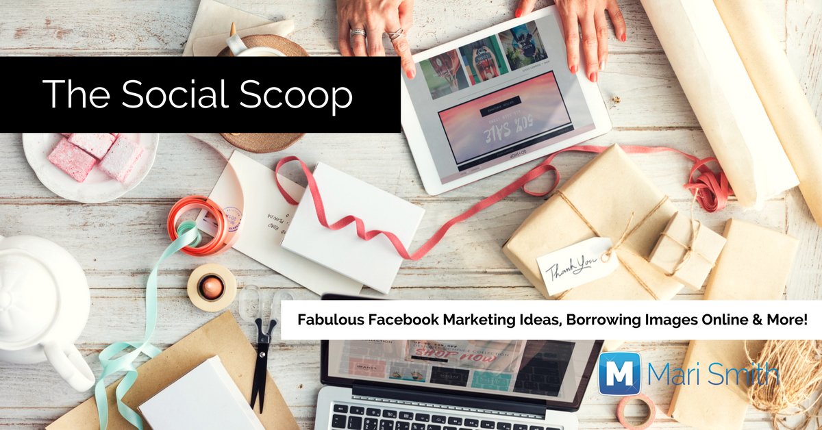 Fabulous Facebook Marketing Ideas, Borrowing Images Online &amp; More: The Social... goo.gl/iEabZT #socialmedia