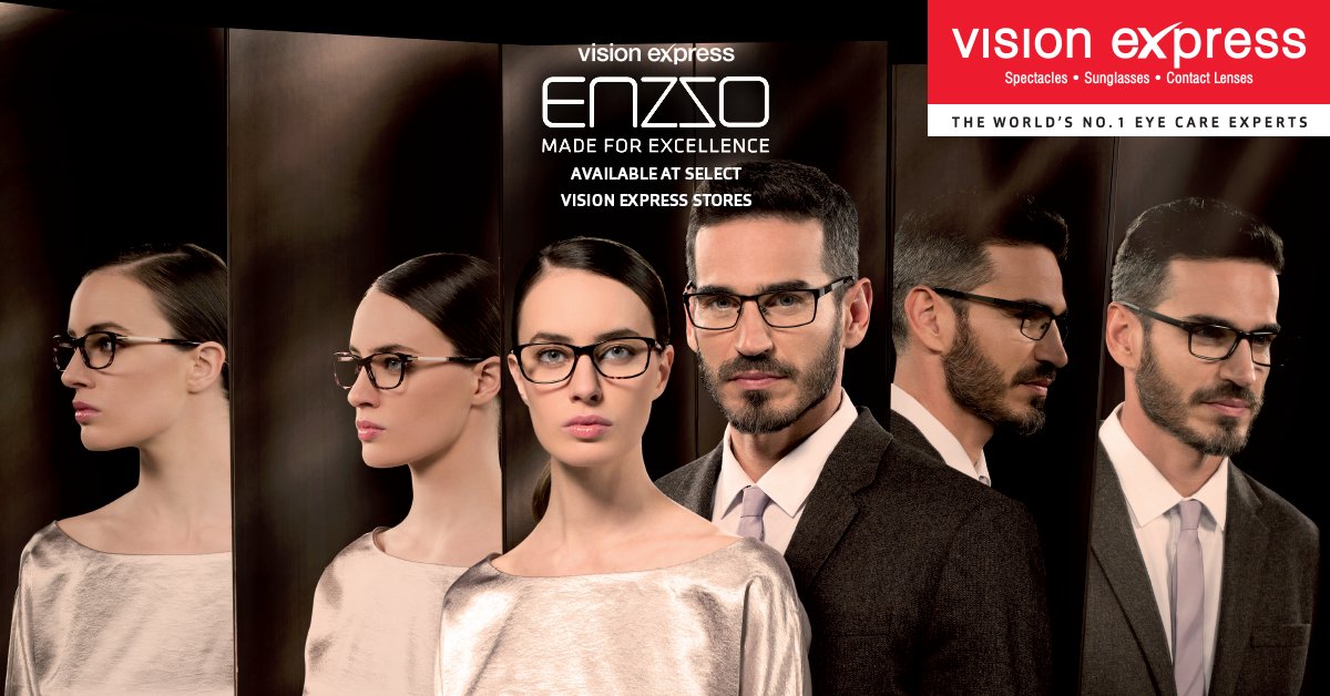 Visionexpressin's tweet photo. The latest in international spectacle frames are now available at select Vision Express stores across India. https://t.co/Xpp6ld4boi
#Enzso #VisionExpress #SpectacleFrames https://t.co/iq0ZyjXY79