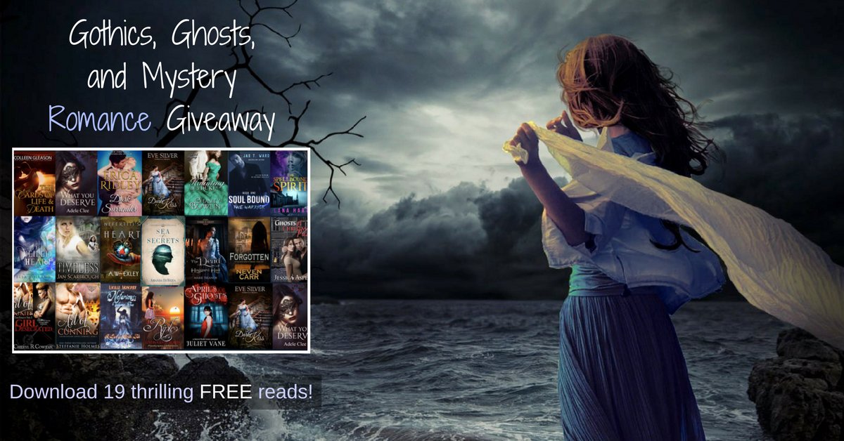 Love your romance novels laced with mystery &amp; suspense? Get 19 #free reads now! bit.ly/2wM81ly #gothicromancegiveaway #amreading
