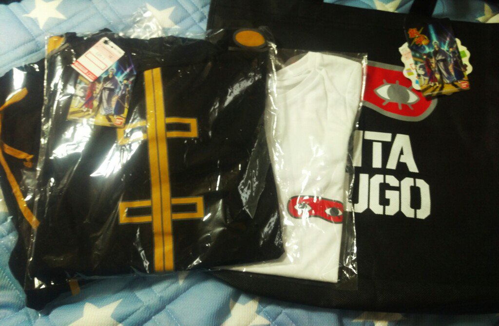 O Xrhsths りおな Sto Twitter しまむらで銀魂なりきりセットがあったからパジャマとして使おうと買ってきた 神楽が欲しかったけど売り切れてたから無難に沖田にした 銀さん エリザベス 定春もあって気になったけど どれも真っ白でハードル高いよねアレwww