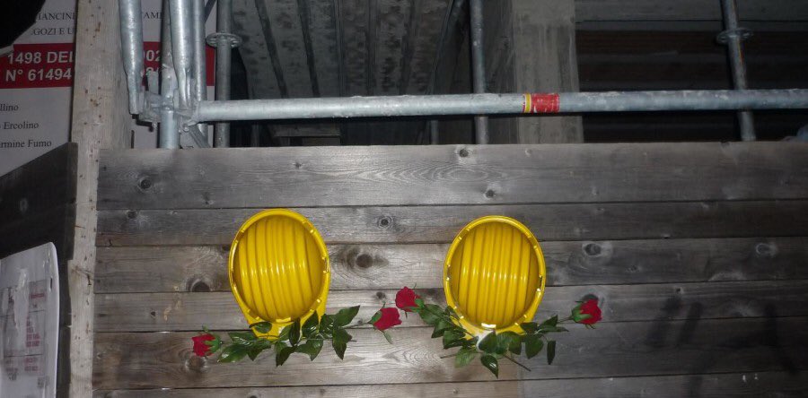 #8ottobre 67ª  #giornatavittimelavoro Già 672 morti nel 2017. Fermiamo questa strage infinita. Serve più rispetto per salute e vita