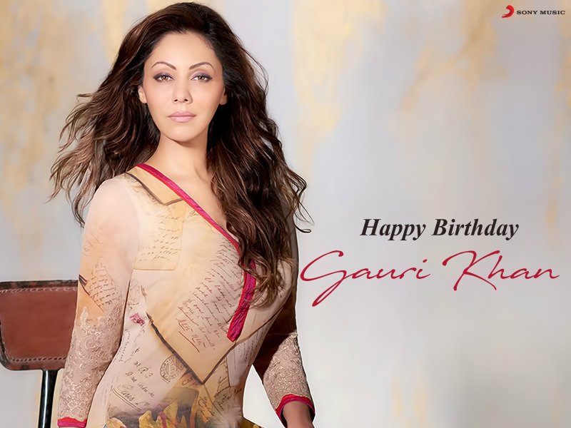 Here\s wishing the FIRST LADY of BOLLYWOOD, Queen Gauri Khan a very Happy Birthday. 