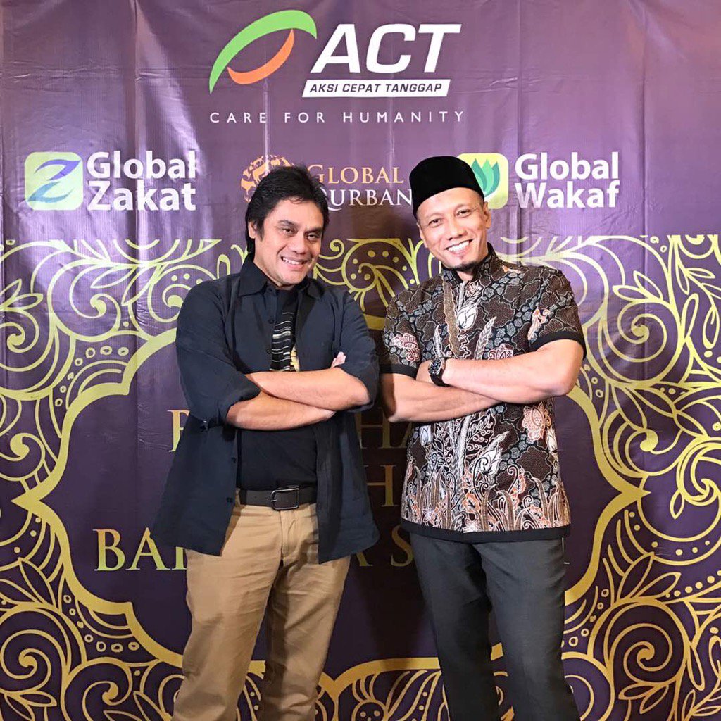 #GLobalWakaf #ACT #AcyForHumanity  latepost menghadiri silaturahmi ACT w <a href="/ipangwahid/">irfan wahid</a>