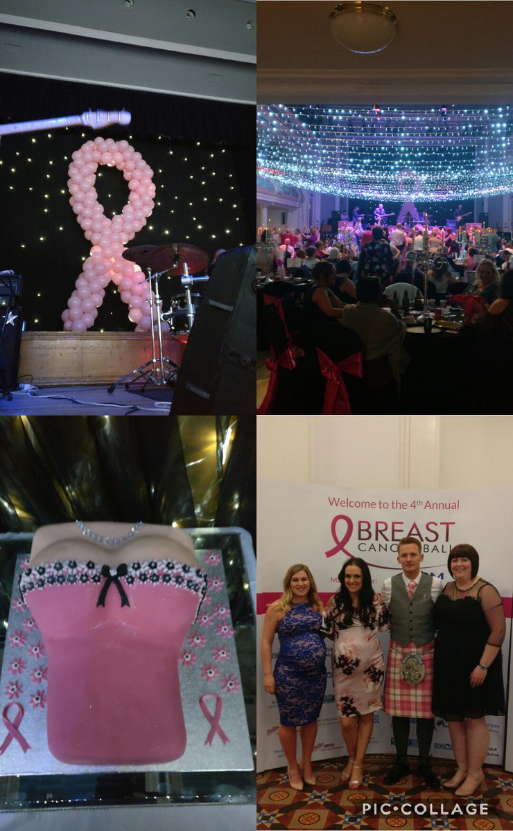 BCCareScot's tweet photo. Well done to everyone @PinkCancerBall for another incredible event last night! So proud to have your support @Thomo_17 @jthomson1309 💗 https://t.co/bvYXtobH9a
