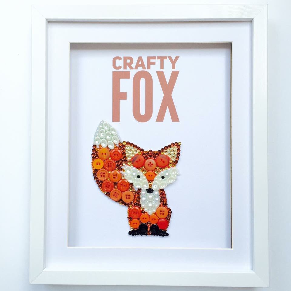 Back by popular demand The Crafty Fox!This cheeky chap is available to order for £35 and can be personalised #handmadegifts #uniquegifts