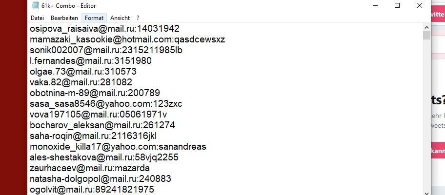 CrackingDudes's tweet photo. New Combo! And check out our new Video!😇
"How to get fresh Combos! For Steam, Origin, uPlay, PayPal 2017"
Download in Video Desc <3 https://t.co/5e9plEodKF