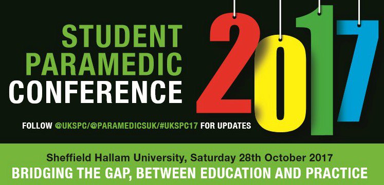 Great line-up @ #UKSPC17, have you booked yet? <a href="/TeesParaSociety/">Teesside University Paramedic Society</a> @shuparamedic @uhparamedic @cuparamedic @parasocUOG bit.ly/2xdQBi1