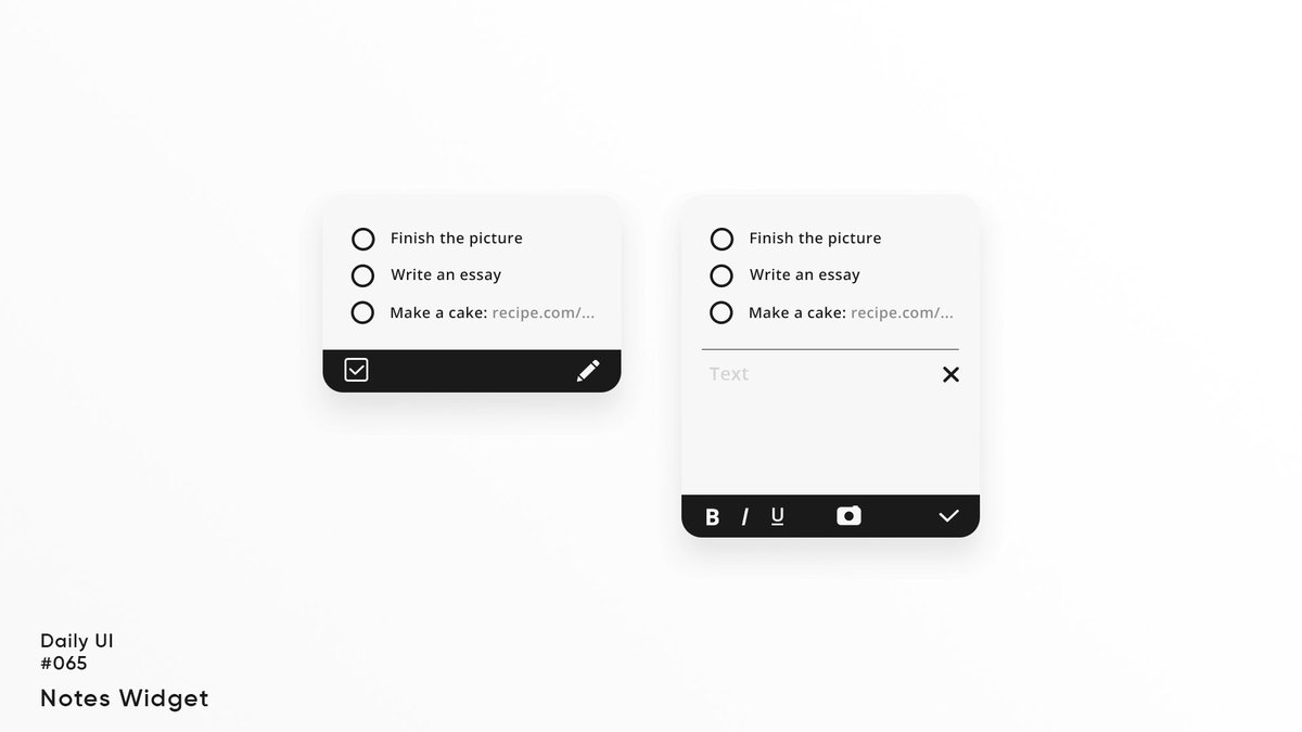 IBelnem's tweet image. #dailyui #uidesign #UI #065 @Daily_UI 

Completed my Notes Widget design.

Please check this you
and leave your comment.