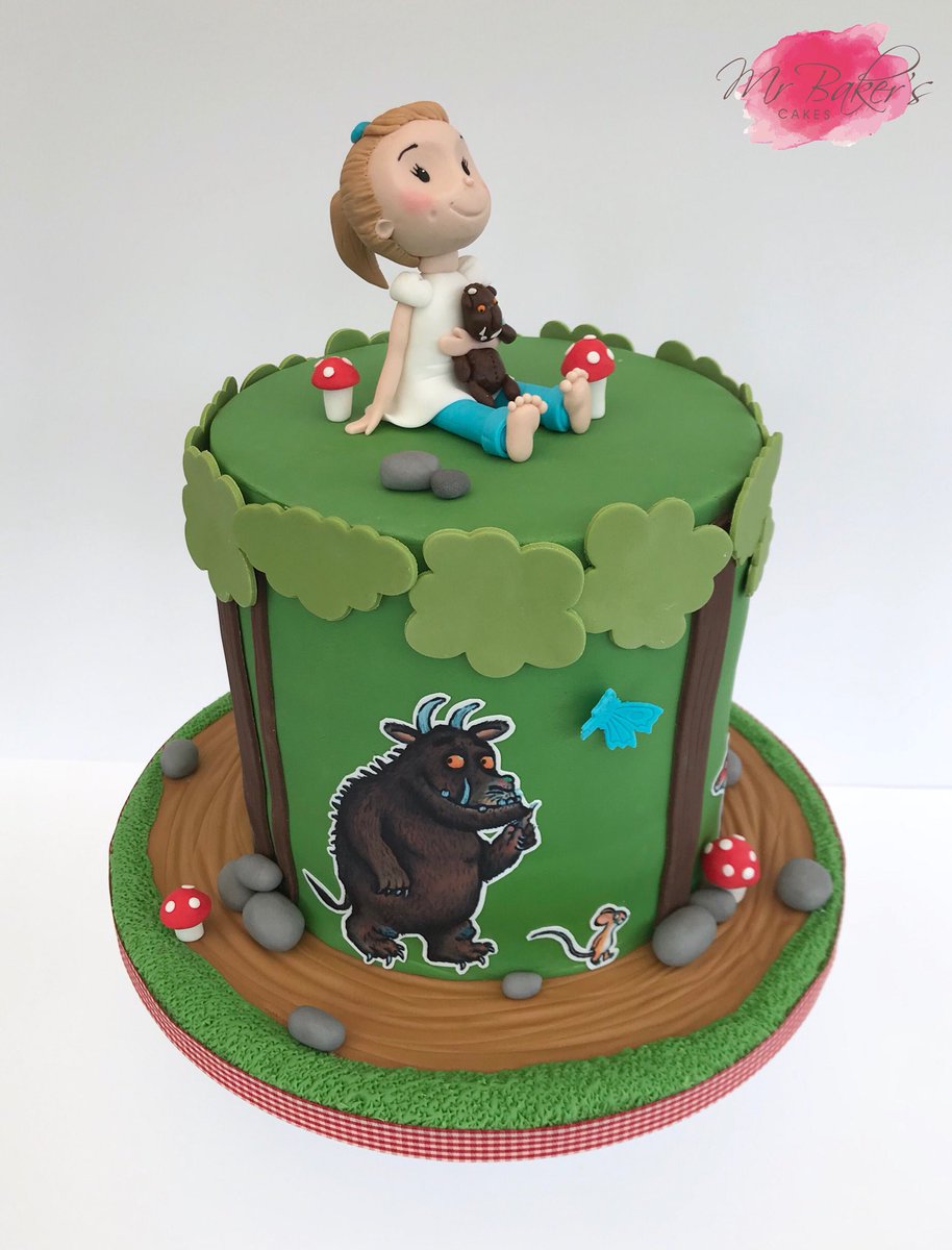 Mr Baker S Cakes Happy 2nd Birthday To My Gorgeous Goddaughter Darcy Gruffalo Gruffalocake