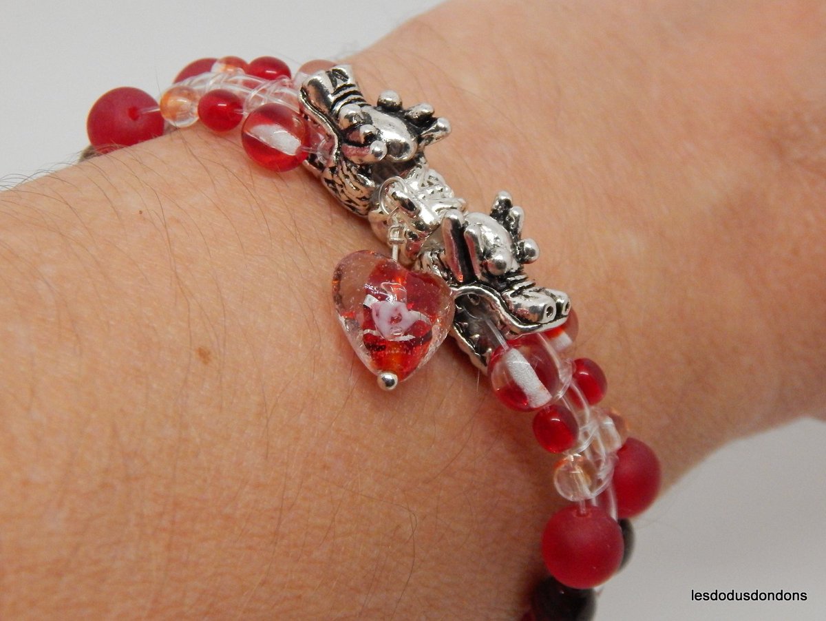 lddbracelets's tweet image. Nouveaux bracelets crânes et dragons.