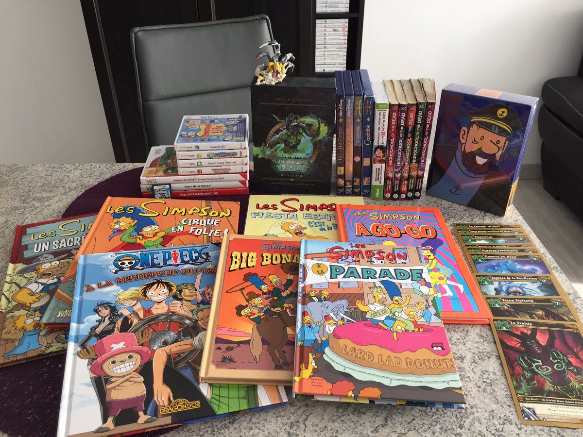 loobru95's tweet photo. Des belles trouvailles ce matin et plein de BD 😁@AS_FamilyYTB @conkeraxpes @RetrOxydia https://t.co/pA1wVIRQLD