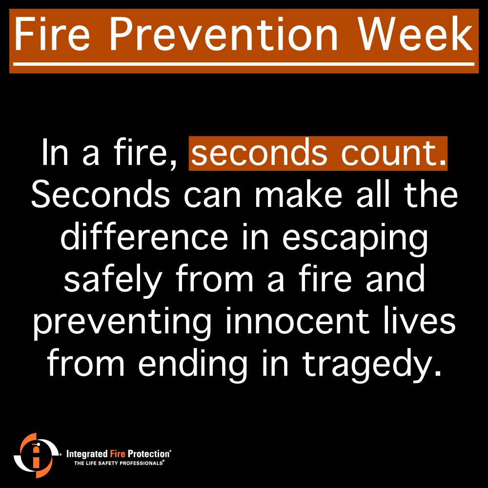 Integrated_Fire's tweet photo. Here are some important #fireprevention and #firesafety tips from @NFPA's 2017 #FirePreventionWeek education campaign! #FPW2017 https://t.co/Na6BsyHft8