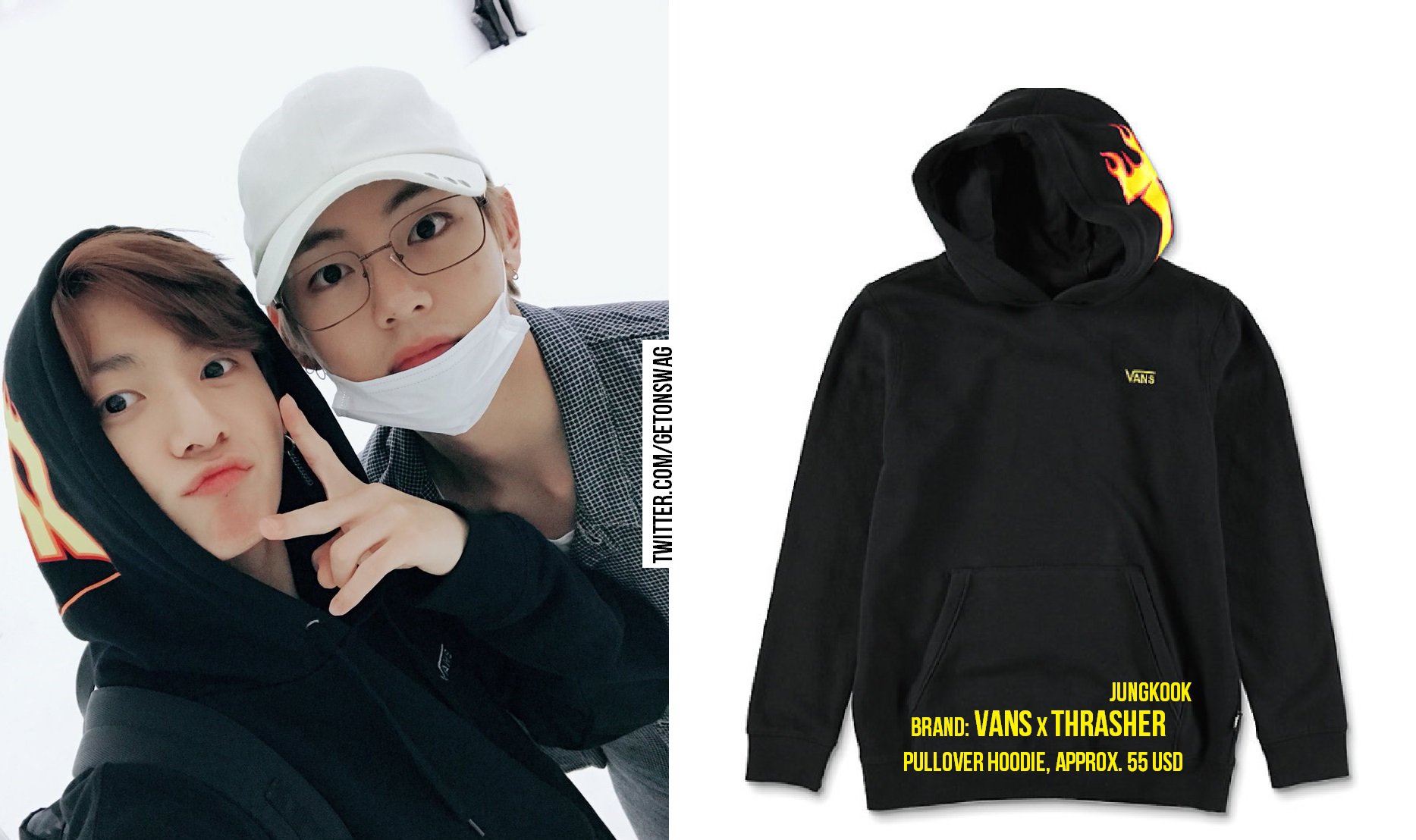 Jungkook thrasher cheap