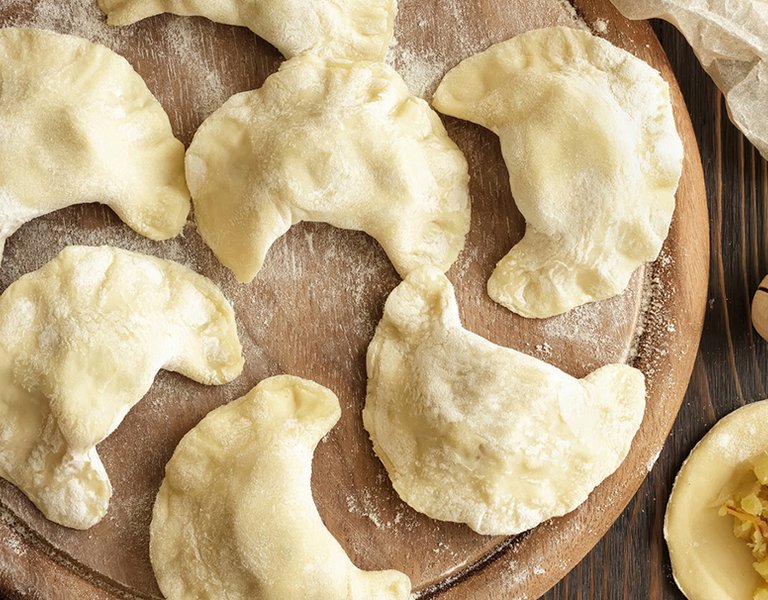 Poland's tweet photo. Happy #NationalPierogiDay to all who celebrate! 🍴

More info about the symbol of Polish cuisine here: https://t.co/c01QuTe88i https://t.co/sOKThddt8U